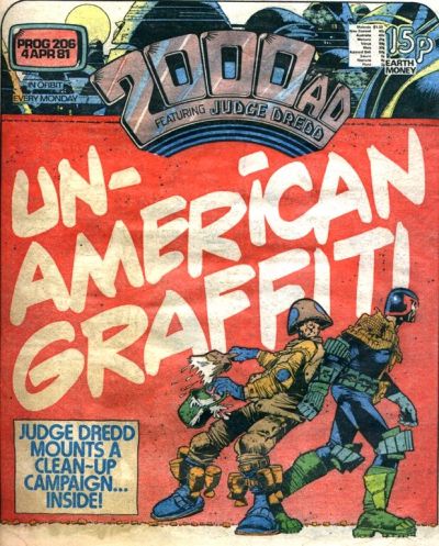 Cover for 2000 AD (IPC, 1977 series) #206