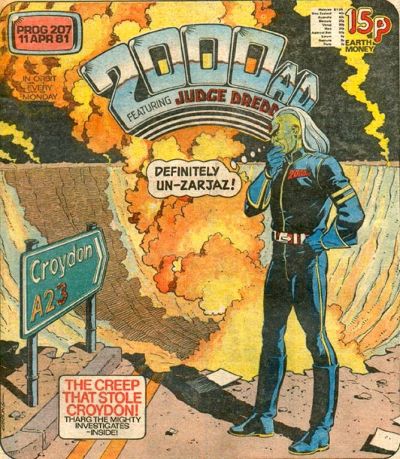 Cover for 2000 AD (IPC, 1977 series) #207