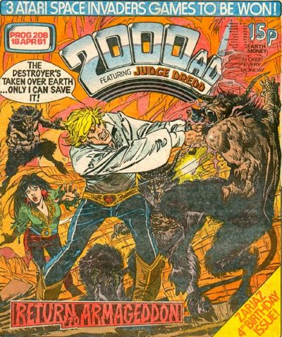 Cover for 2000 AD (IPC, 1977 series) #208