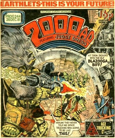 Cover for 2000 AD (IPC, 1977 series) #244