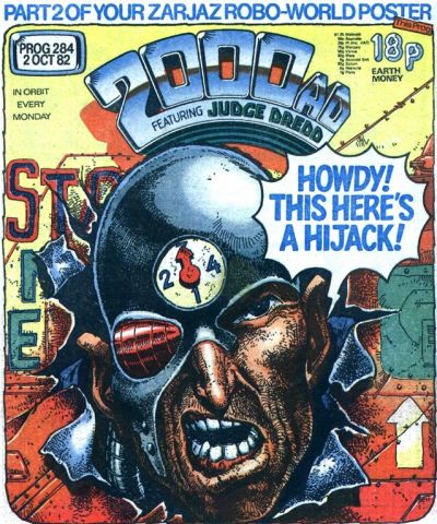 Cover for 2000 AD (IPC, 1977 series) #284