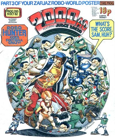 Cover for 2000 AD (IPC, 1977 series) #285