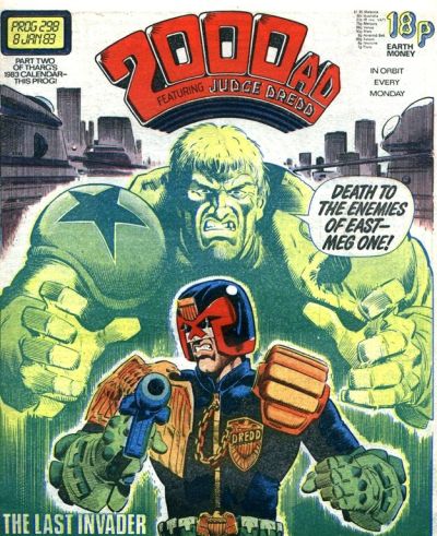 Cover for 2000 AD (IPC, 1977 series) #298