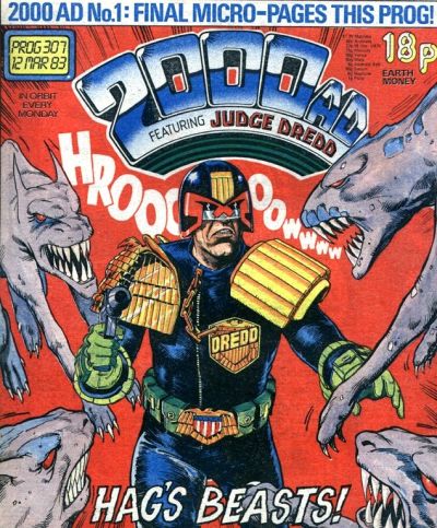 Cover for 2000 AD (IPC, 1977 series) #307