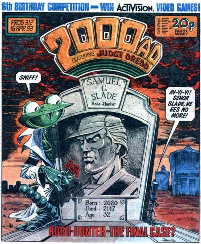 Cover for 2000 AD (IPC, 1977 series) #312