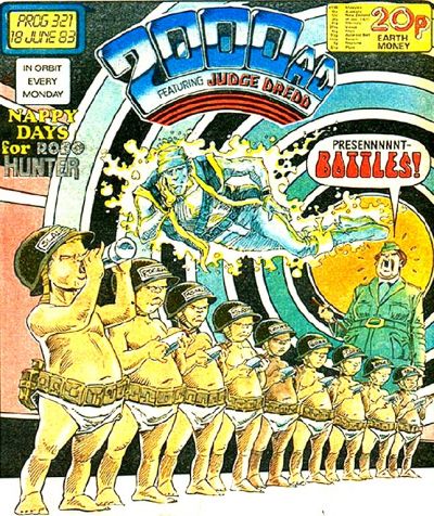 Cover for 2000 AD (IPC, 1977 series) #321