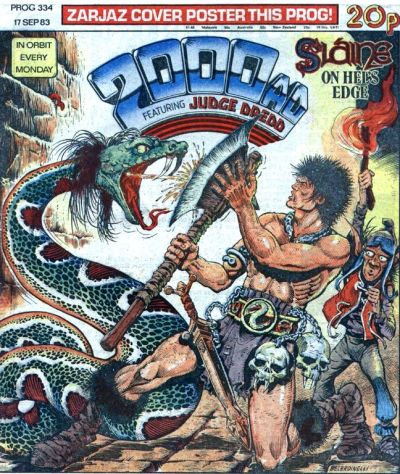 Cover for 2000 AD (IPC, 1977 series) #334