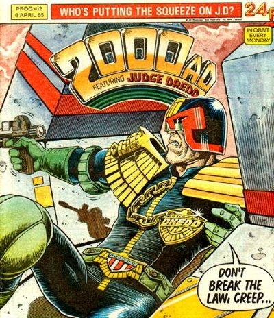 Cover for 2000 AD (IPC, 1977 series) #412
