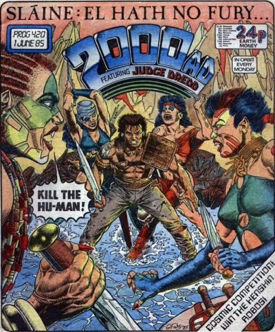 Cover for 2000 AD (IPC, 1977 series) #420