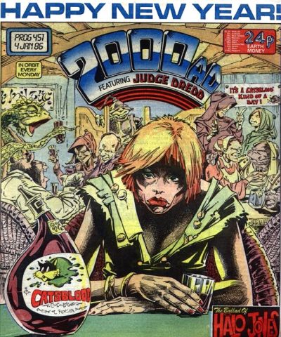 Cover for 2000 AD (IPC, 1977 series) #451