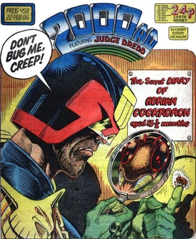 Cover for 2000 AD (IPC, 1977 series) #458