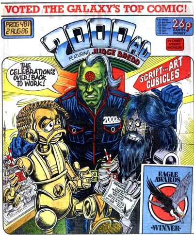Cover for 2000 AD (IPC, 1977 series) #481