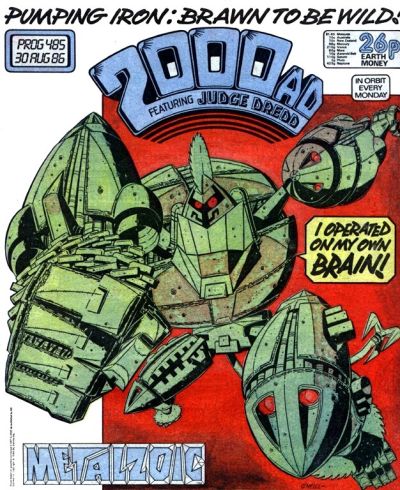Cover for 2000 AD (IPC, 1977 series) #485
