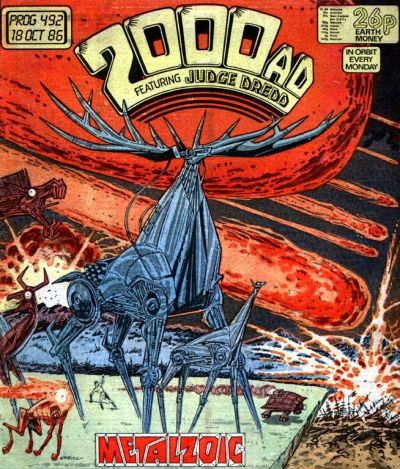 Cover for 2000 AD (IPC, 1977 series) #492