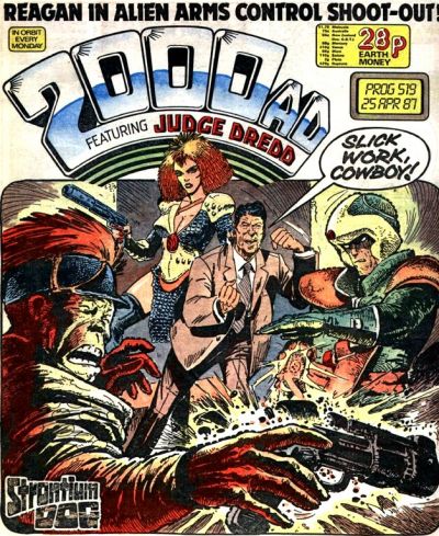 Cover for 2000 AD (IPC, 1977 series) #519