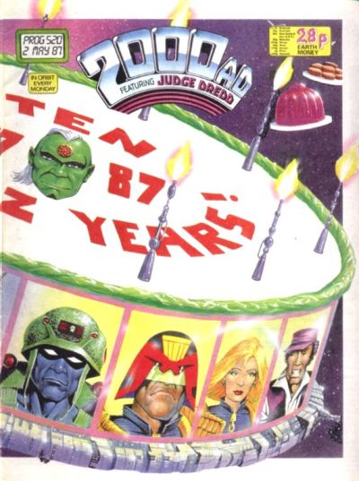 Cover for 2000 AD (IPC, 1977 series) #520