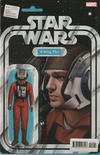 Cover for Star Wars (Marvel, 2020 series) #14 [John Tyler Christopher 'Action Figure' (B-Wing Pilot) Cover]