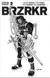 Cover Thumbnail for Brzrkr (2021 series) #2 [Rafael Grampa Black & White Secret Cover]
