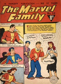 Cover Thumbnail for The Marvel Family (L. Miller & Son, 1950 series) #52