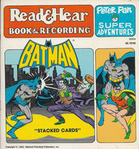 Cover Thumbnail for Batman: "Stacked Cards" [Read & Hear Book & Recording] (Peter Pan, 1982 series) 
