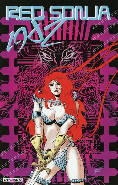 Cover for Red Sonja 1982 (Dynamite Entertainment, 2021 series) [Cover B Jonathan Broxton]