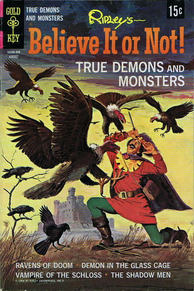 Cover for Ripley's Believe It or Not! (Western, 1965 series) #10 [Canadian]