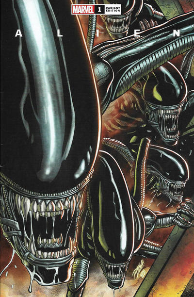 Cover for Alien (Marvel, 2021 series) #1 [Wal-Mart Exclusive]