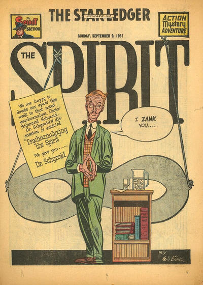 Cover for The Spirit (Register and Tribune Syndicate, 1940 series) #9/9/1951 [Newark, New Jersey]