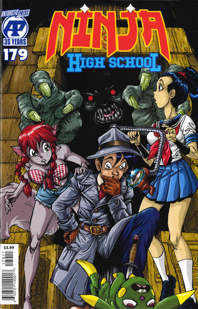 Cover for Ninja High School (Antarctic Press, 2014 series) #179