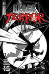 Cover Thumbnail for Black Terror (2019 series) #1 [Black and White Cover Jorge Fornés]