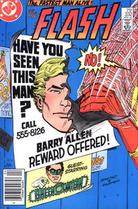 Cover Thumbnail for The Flash (DC, 1959 series) #332 [Newsstand]
