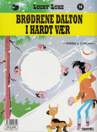 Cover Thumbnail for Lucky Luke (Semic, 1977 series) #14 - Brødrene Dalton i hardt vær [3. opplag]
