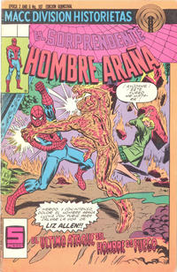 Cover Thumbnail for El Sorprendente Hombre Araña (Editorial OEPISA, 1974 series) #107