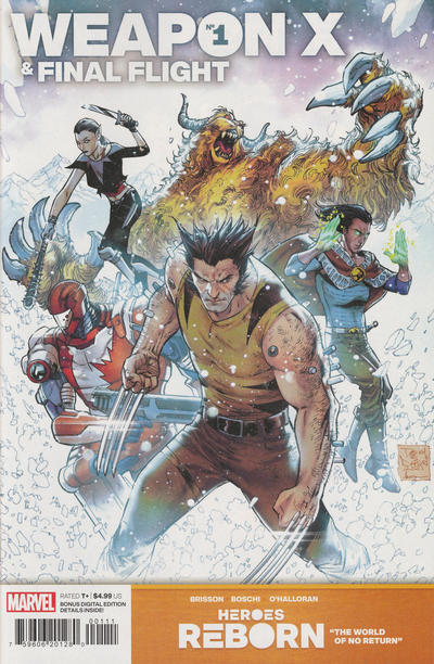 Cover for Heroes Reborn: Weapon X & Final Flight (Marvel, 2021 series) #1