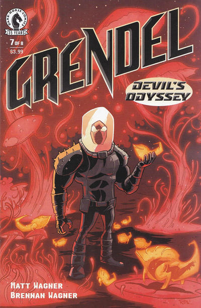 Cover for Grendel: Devil's Odyssey (Dark Horse, 2019 series) #7 [Rob Guillory Cover]