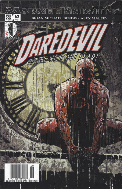 Cover for Daredevil (Marvel, 1998 series) #62 (442) [Newsstand]