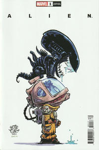 Cover Thumbnail for Alien (Marvel, 2021 series) #1 [Skottie Young Cover]