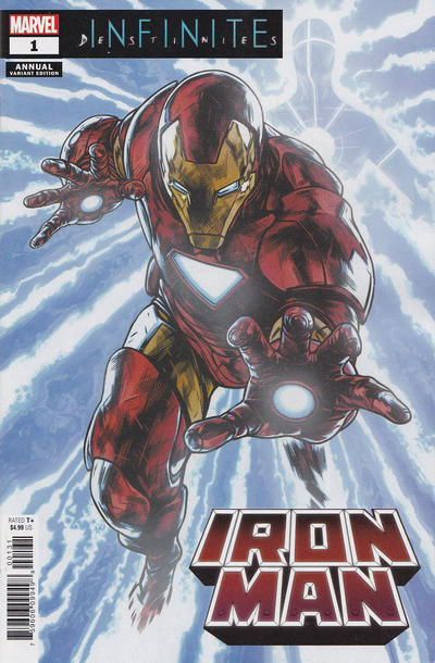Cover for Iron Man Annual (Marvel, 2021 series) #1 [Travis Charest Variant]