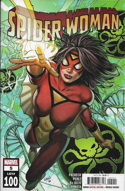 Cover for Spider-Woman (Marvel, 2020 series) #5 (100)
