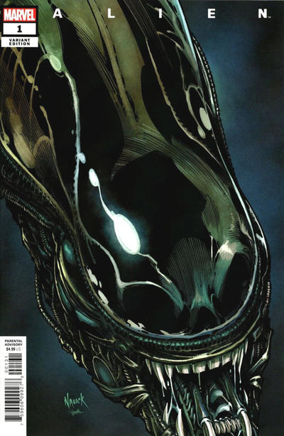 Cover for Alien (Marvel, 2021 series) #1 [Todd Nauck Cover]