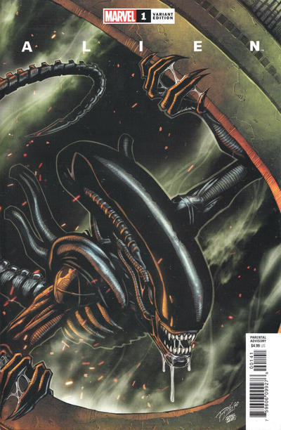 Cover for Alien (Marvel, 2021 series) #1 [Ron Lim Cover]