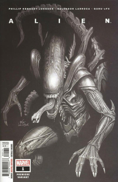 Cover for Alien (Marvel, 2021 series) #1 [InHyuk Lee Premiere Cover]