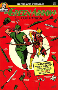 Cover Thumbnail for Green Arrow 80th Anniversary 100-Page Super Spectacular (DC, 2021 series) #1 [1940s Variant Cover by Michael Cho]