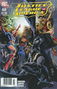 Cover for Justice League of America (DC, 2006 series) #60 [Newsstand]
