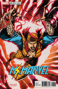 Cover for Ms. Marvel (Marvel, 2016 series) #20