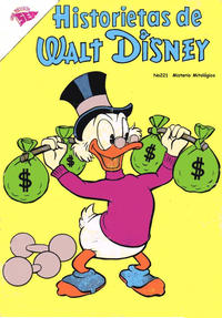 Cover Thumbnail for Historietas de Walt Disney (Editorial Novaro, 1949 series) #221