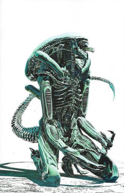 Cover for Alien (Marvel, 2021 series) #1 [Mike Mayhew Cover C]