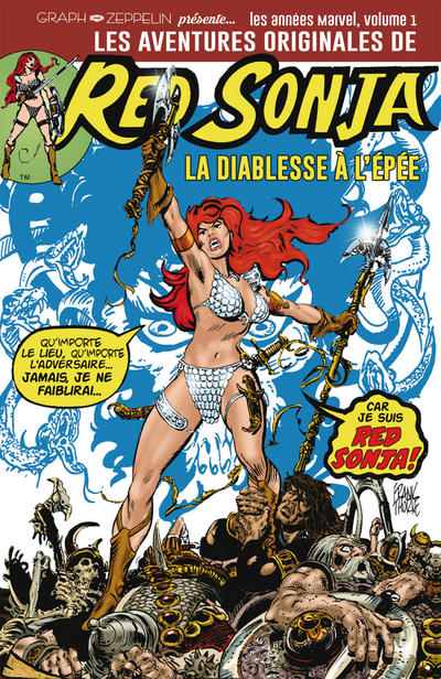 Cover for Les aventures originales de Red Sonja (Éditions de l'éveil, 2021 series) #1 - Les années Marvel, volume 1