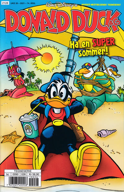 Cover for Donald Duck & Co (Hjemmet / Egmont, 1948 series) #26/2021