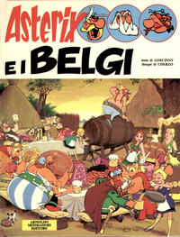 Cover for Un' avventura di Asterix (Mondadori, 1968 series) #[24] - Asterix e i Belgi